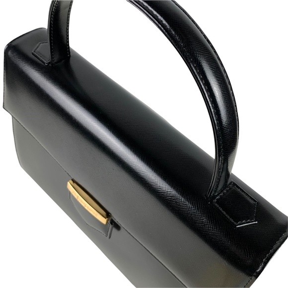 YSL Vintage Leather Satchel - Picture 9 of 16